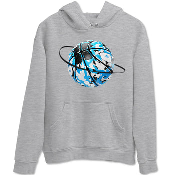 9s Powder Blue shirt to match jordans Camo Basketball Planet sneaker tees Air Jordan 9 Powder Blue SNRT Sneaker Release Tees unisex cotton Heather Grey 2 crew neck shirt