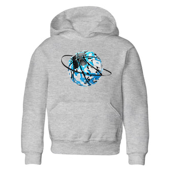 9s Powder Blue shirt to match jordans Camo Basketball Planet sneaker tees Air Jordan 9 Powder Blue SNRT sneaker release tees baby toddler Heather Grey 2 cotton Shirt