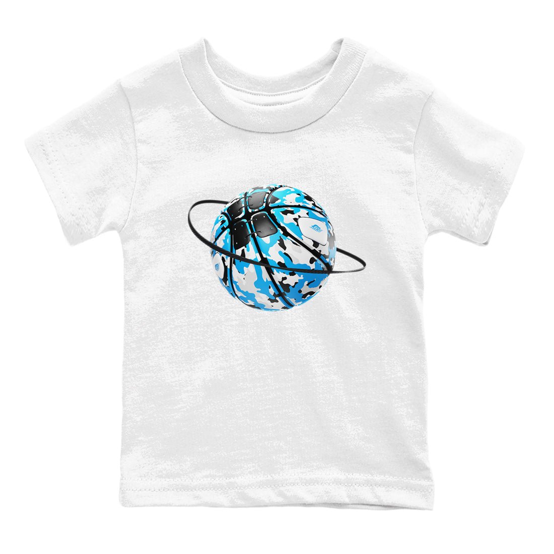 9s Powder Blue shirt to match jordans Camo Basketball Planet sneaker tees Air Jordan 9 Powder Blue SNRT sneaker release tees baby toddler White 2 cotton Shirt