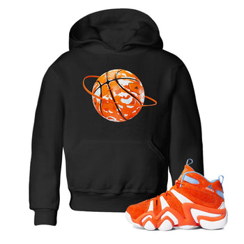 Crazy 8 Team Orange shirt to match jordans Camo Basketball Planet sneaker tees Adidas Crazy 8 Team Orange SNRT Sneaker Release Tees Baby Toddler Black 1 T-Shirt