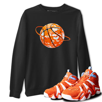 Crazy 8 Team Orange shirt to match jordans Camo Basketball Planet sneaker tees Adidas Crazy 8 Team Orange SNRT Sneaker Release Tees Unisex Black 1 T-Shirt