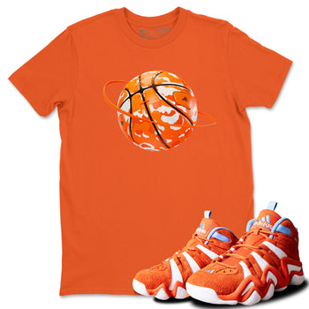 Crazy 8 Team Orange shirt to match jordans Camo Basketball Planet sneaker tees Adidas Crazy 8 Team Orange SNRT Sneaker Release Tees Unisex Orange 1 T-Shirt