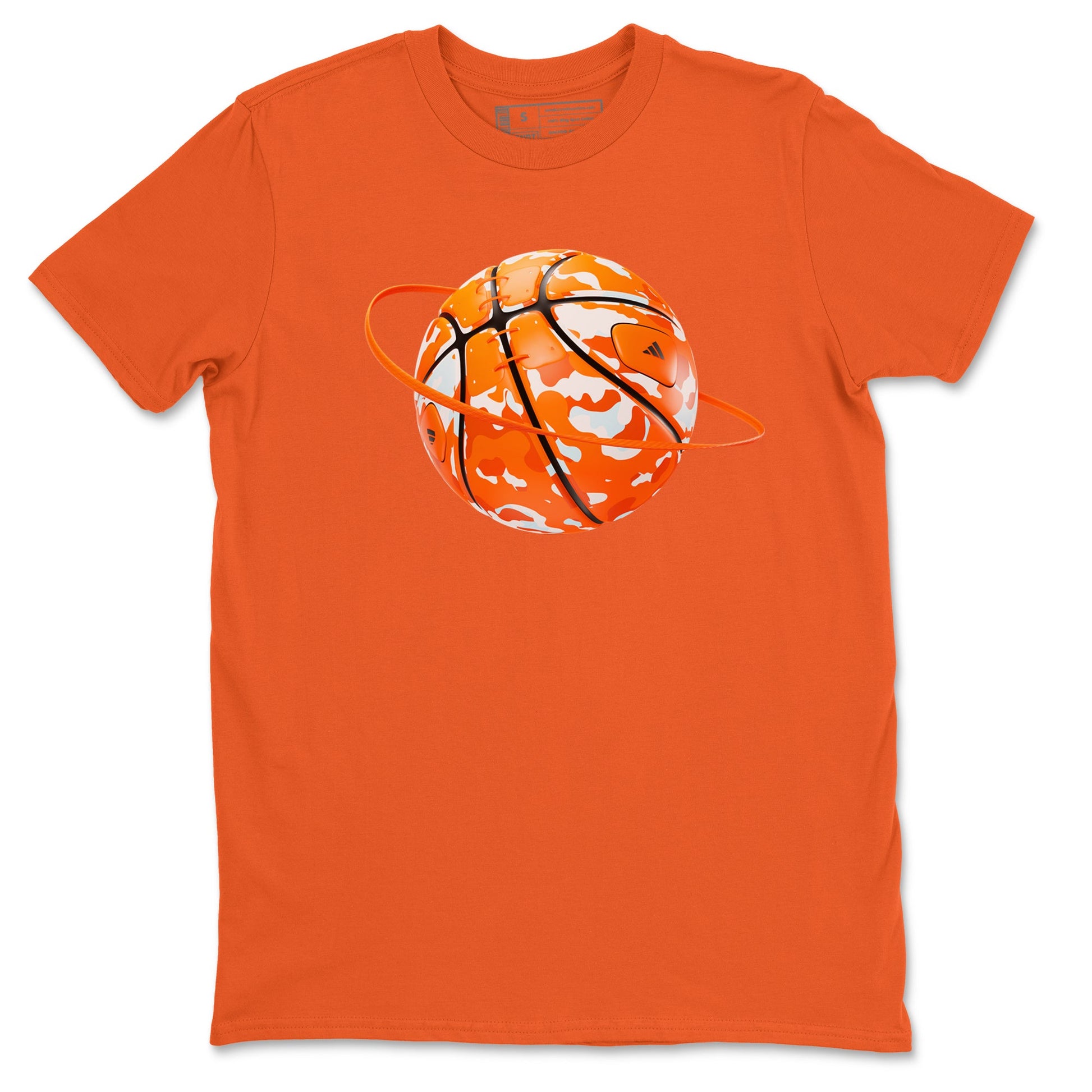 Crazy 8 Team Orange shirt to match jordans Camo Basketball Planet sneaker tees Adidas Crazy 8 Team Orange SNRT Sneaker Release Tees Unisex Orange 2 T-Shirt
