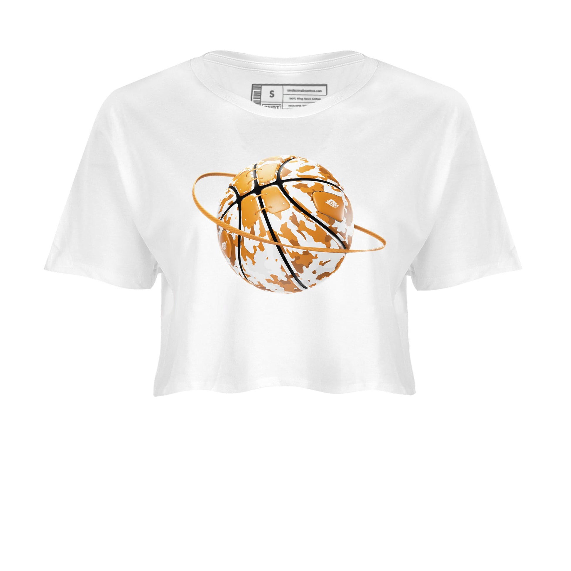Dunk Dark Curry shirt to match jordans Camo Basketball Planet sneaker tees AJ1 Low Dark Curry SNRT Sneaker Release Tees White 2 crop length shirt