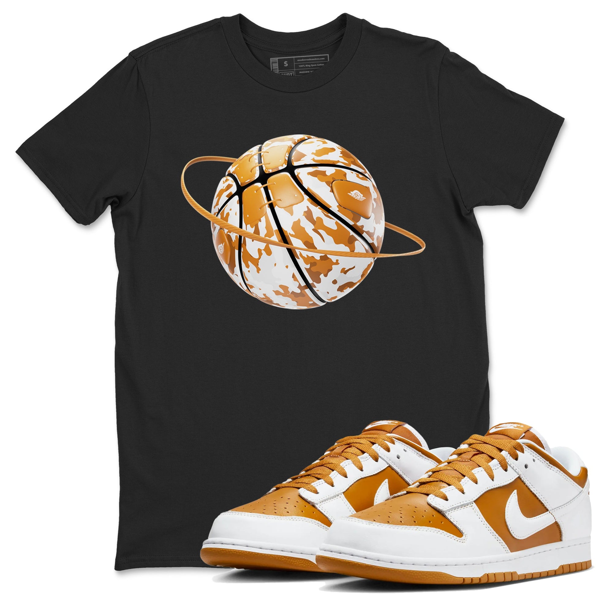 Dunk Dark Curry shirt to match jordans Camo Basketball Planet sneaker tees AJ1 Low Dark Curry SNRT Sneaker Release Tees unisex cotton Black 1 crew neck shirt