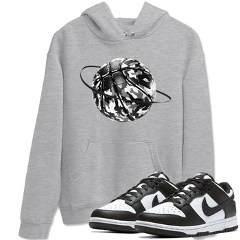 Dunk Panda shirt to match jordans Camo Basketball Planet sneaker tees Dunk Black & White SNRT Sneaker Release Tees unisex cotton Heather Grey 1 crew neck shirt