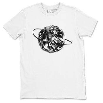 Dunk Panda shirt to match jordans Camo Basketball Planet sneaker tees Dunk Black & White SNRT Sneaker Release Tees unisex cotton White 2 crew neck shirt