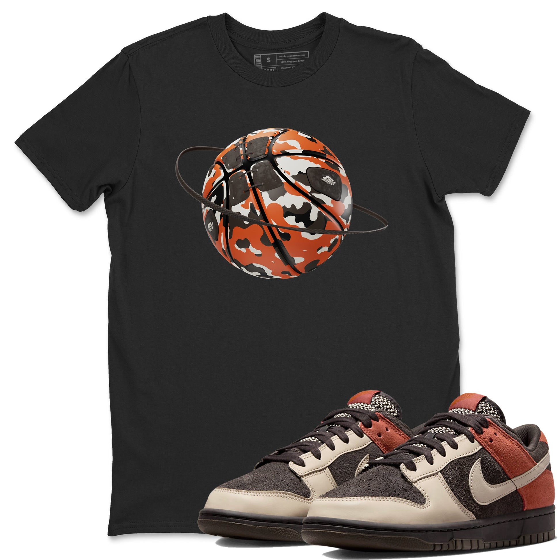 Dunk Red Panda shirt to match jordans Camo Basketball Planet sneaker tees Nike Dunk LowRed Panda SNRT Sneaker Release Tees Unisex Black 1 T-Shirt