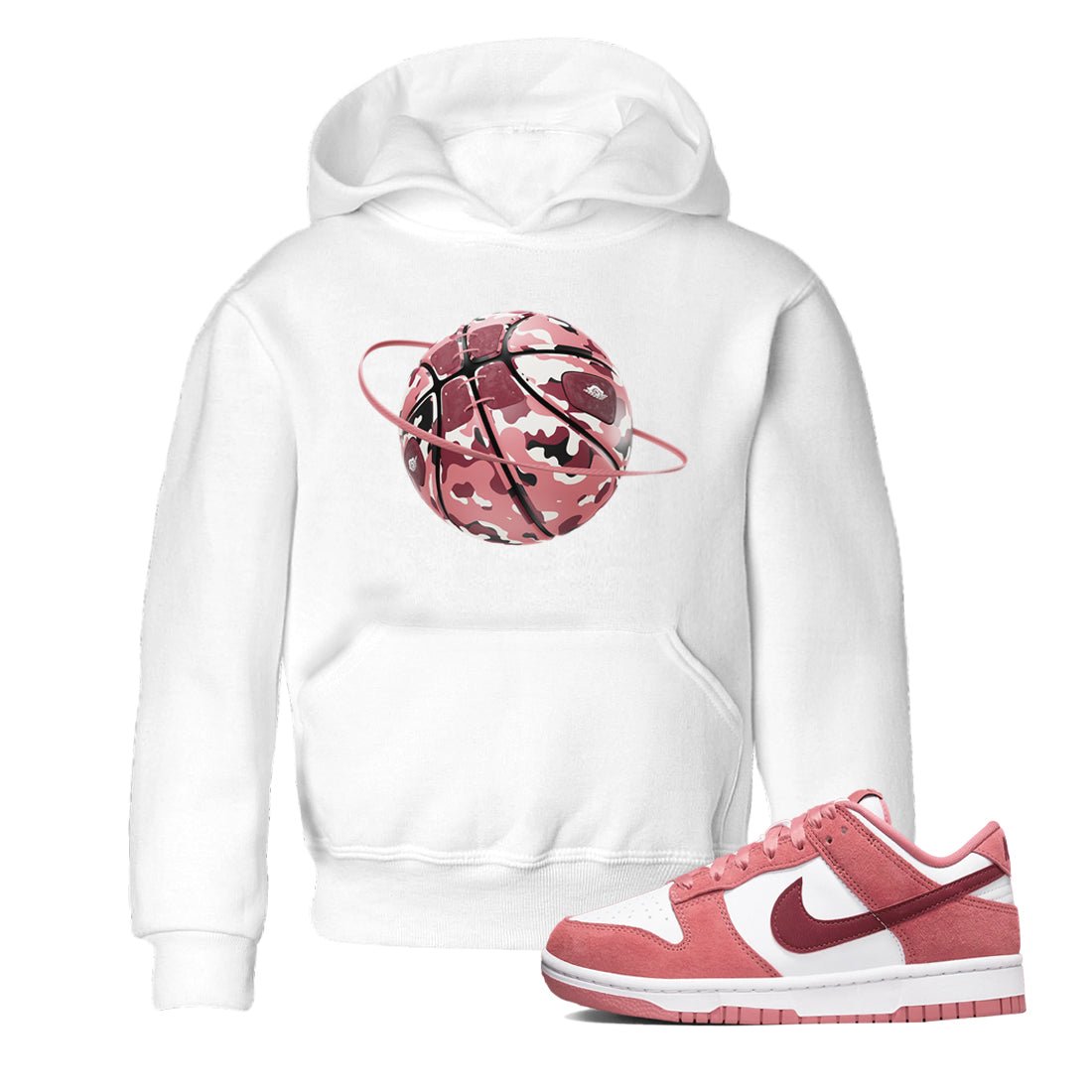 Dunk Valentines Day 2024 shirt to match jordans Camo Basketball Planet sneaker tees Dunk Happy Valentines Day 2024 SNRT Sneaker Release Tees Baby Toddler White 1 T-Shirt