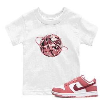 Dunk Valentines Day 2024 shirt to match jordans Camo Basketball Planet sneaker tees Dunk Happy Valentines Day 2024 SNRT Sneaker Release Tees Baby Toddler White 1 T-Shirt