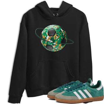 Samba Collegiate Green Gum shirt to match jordans Camo Soccerball Planet sneaker tees Adidas Green Gum SNRT Sneaker Release Tees Unisex Black 1 T-Shirt
