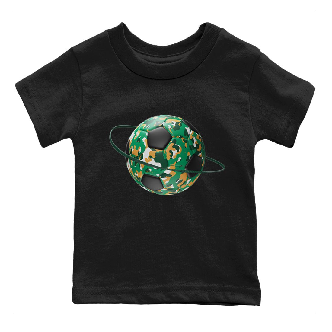 Samba Collegiate Green Gum shirt to match jordans Camo Soccerball Planet sneaker tees Adidas Green Gum SNRT Sneaker Release Tees Baby Toddler Black 2 T-Shirt