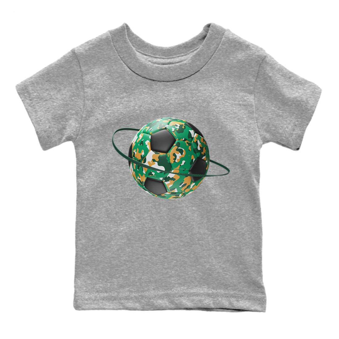 Samba Collegiate Green Gum shirt to match jordans Camo Soccerball Planet sneaker tees Adidas Green Gum SNRT Sneaker Release Tees Baby Toddler Heather Grey 2 T-Shirt