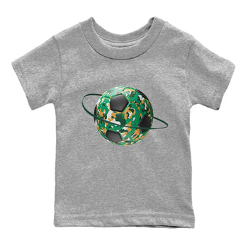 Samba Collegiate Green Gum shirt to match jordans Camo Soccerball Planet sneaker tees Adidas Green Gum SNRT Sneaker Release Tees Baby Toddler Heather Grey 2 T-Shirt