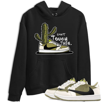 Air Jordan 1 X Travis Scott Golf Olive shirt to match jordans Can't Touch This sneaker tees Air Jordan 1 Travis Scott Golf SNRT Sneaker Release Tees Unisex Black 1 T-Shirt