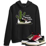 Air Jordan 1 Travis Scott Olive Sneaker Match Tees Can't Touch This Sneaker Tees Air Jordan 1 Low x Travis Scott x Olive Sneaker Release Tees Unisex Shirts Black 1