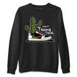 Air Jordan 1 Travis Scott Olive Sneaker Match Tees Can't Touch This Sneaker Tees Air Jordan 1 Low x Travis Scott x Olive Sneaker Release Tees Unisex Shirts Black 2