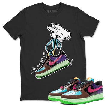 Air Force 1 Undefeated Fauna Brown Sneaker Match Tees Cartoon Hands Sneaker Tees Air Force 1 Undefeated Fauna Brown Sneaker Release Tees Unisex Shirts