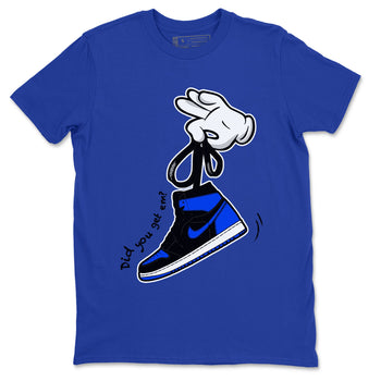 Air Jordan 1 Royal Reimagined shirt to match jordans Cartoon Hands sneaker tees Air Jordan 1 High OG Royal Reimagined SNRT Sneaker Release Tees Unisex Royal Blue 2 T-Shirt