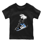 Air Jordan 1 Retro High OG UNC Toe shirt to match jordans Cartoon Hands sneaker tees UNC Toe 1s SNRT Sneaker Release Tees Baby Toddler Black 2 T-Shirt