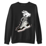 Air Jordan 11 Neapolitan sneaker shirt to match jordans Cartoon Hands sneaker tees Jordan 11 WMNS Neapolitan SNRT Sneaker Tees Crew Neck Unisex Cotton Sneaker T-Shirt Black 2 T-Shirt