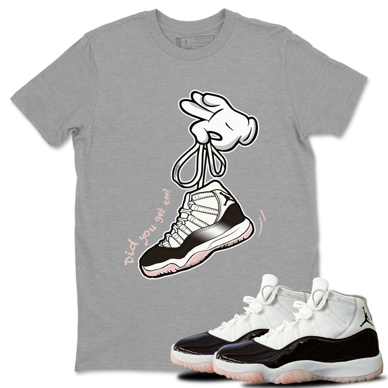 Air Jordan 11 WMNS Neapolitan | Cartoon Hands Unisex T-Shirt | SNRT ...