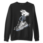 Air Jordan 11 White Cement Sneaker Match Tees Cartoon Hands Sneaker Tees Air Jordan 11 Cement Grey Sneaker Release Tees Unisex Shirts Black 2