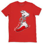 Air Jordan 12 Cherry shirt to match jordans Cartoon Hands sneaker tees AJ12 Cherry SNRT Sneaker Release Tees Cotton Sneaker Tee Red 2 T-Shirt