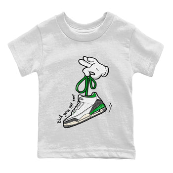 Jordan 3 Lucky Green Sneaker Match Tees Cartoon Hands Sneaker Tees Jordan 3 Lucky Green Sneaker Release Tees Kids Shirts
