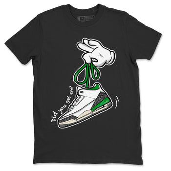 Jordan 3 Lucky Green Sneaker Match Tees Cartoon Hands Sneaker Tees Jordan 3 Lucky Green Sneaker Release Tees Unisex Shirts
