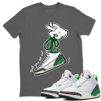Jordan 3 Lucky Green Sneaker Match Tees Cartoon Hands Sneaker Tees Jordan 3 Lucky Green Sneaker Release Tees Unisex Shirts