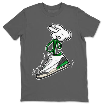 Jordan 3 Lucky Green Sneaker Match Tees Cartoon Hands Sneaker Tees Jordan 3 Lucky Green Sneaker Release Tees Unisex Shirts
