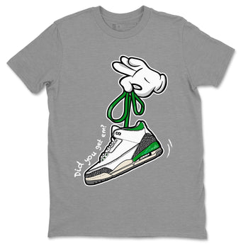 Jordan 3 Lucky Green Sneaker Match Tees Cartoon Hands Sneaker Tees Jordan 3 Lucky Green Sneaker Release Tees Unisex Shirts