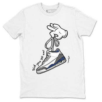 3s Midnight Navy shirt to match jordans Cartoon Hands sneaker match tee Air Jordan 3 Midnight Navy SNRT Sneaker Tees unisex cotton White 2 crew neck shirt