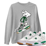 Nike SB x Air Jordan 4 Pine Green Sneaker T-Shirt - Masteez