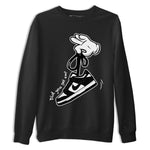Dunk Black White Panda shirt to match jordans Cartoon Hands sneaker tees Dunk Panda SNRT Sneaker Release Tees Unisex Black 2 T-Shirt