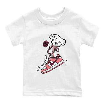 Dunks Valentines Day shirt to match jordans Cartoon Hands sneaker tees Dunks Valentine's Day SNRT sneaker release tees baby toddler White 2 cotton Shirt