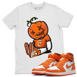 Jordan 1 Starfish unique Halloween sneaker tee Carved Pumpkin Dolls Sneaker Tees Jordan 1 Starfish Sneaker Release Tees Unisex Shirts