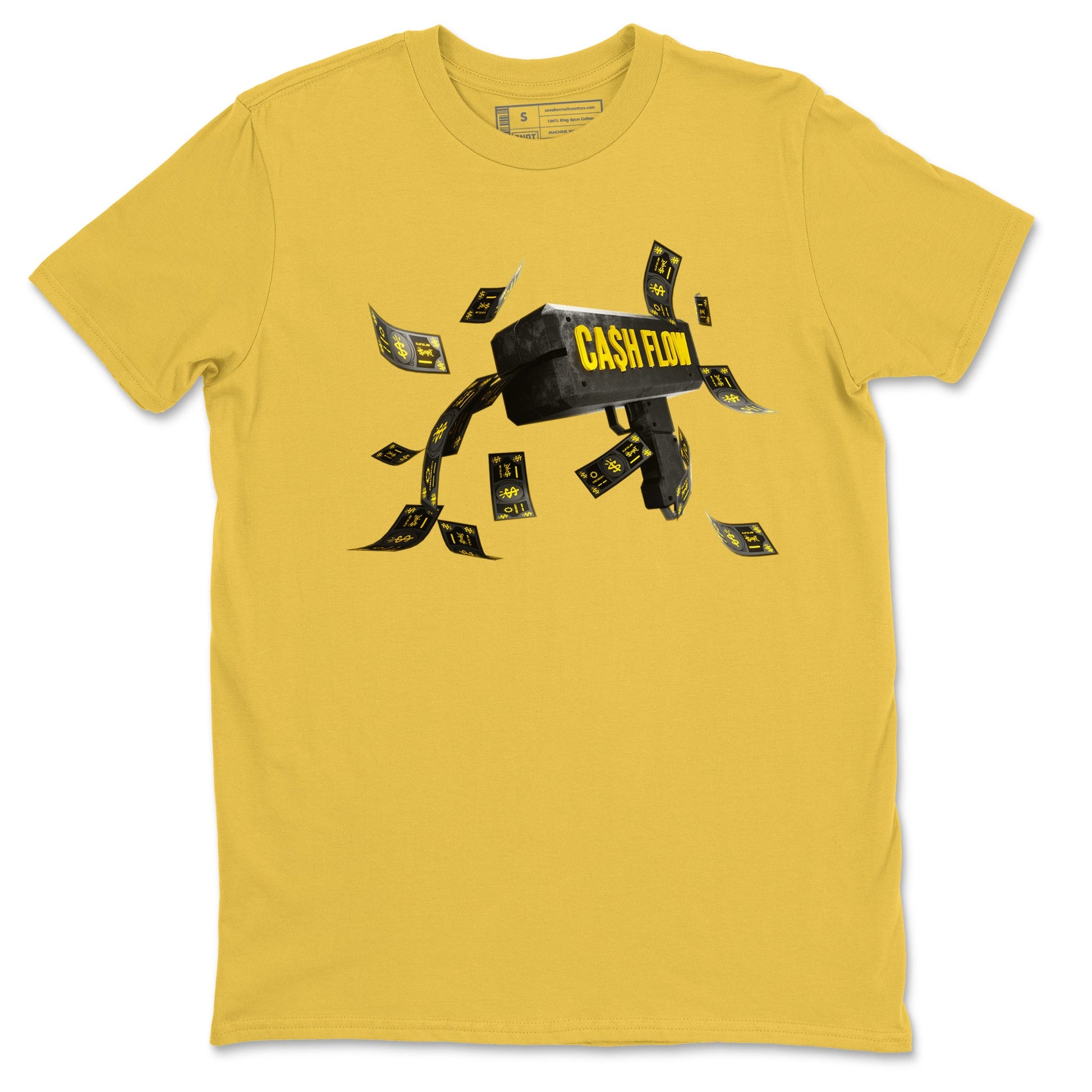 Air Jordan 4 Thunder Sneaker Match Tees Cash Flow Sneaker Tees AJ4 Thunder Sneaker Release Tees Unisex Shirts Daisy 2