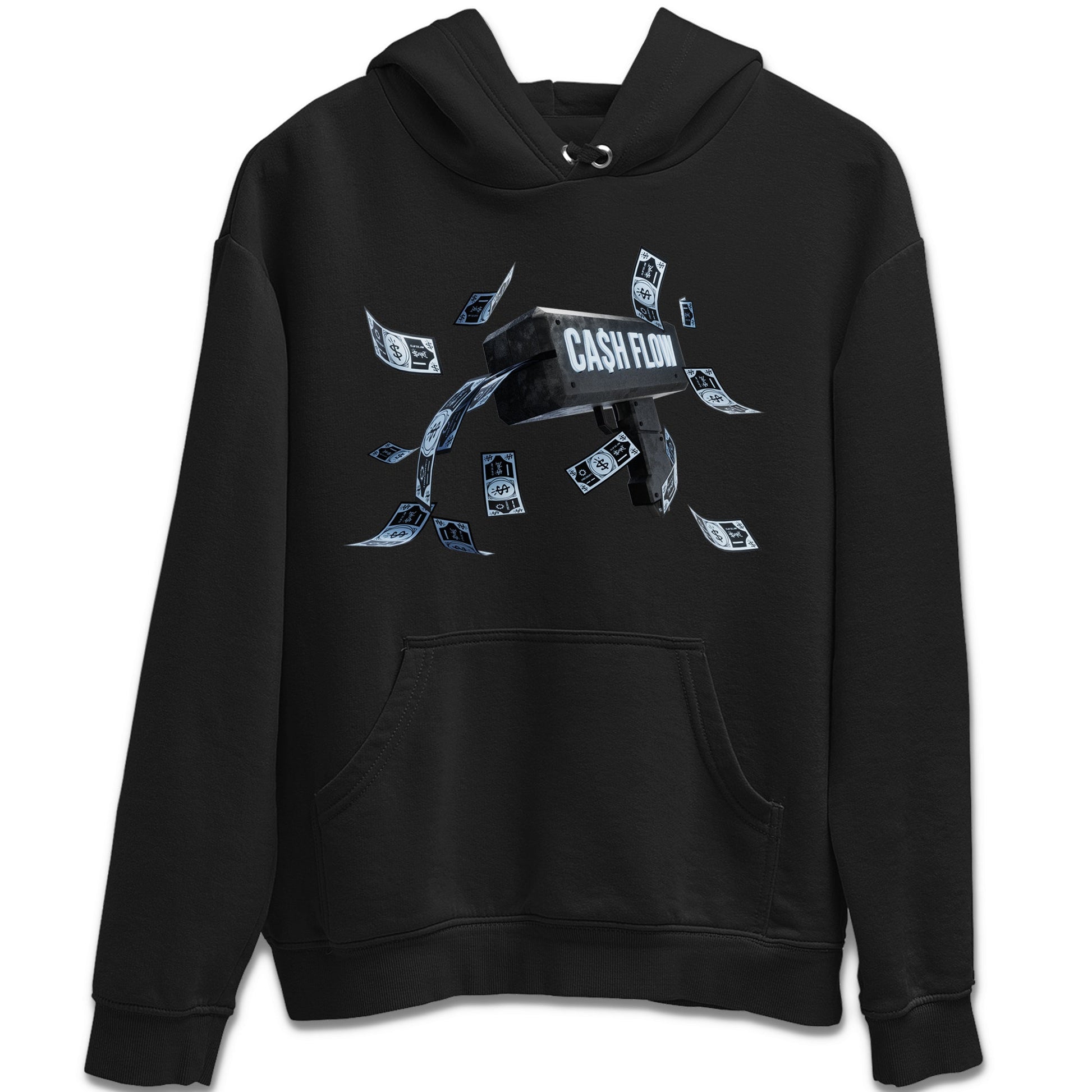 Air Jordan 7 Chambray Sneaker Match Tees Cash Flow Sneaker Tees AJ7 Chambray Sneaker Release Tees Unisex Shirts Black 2