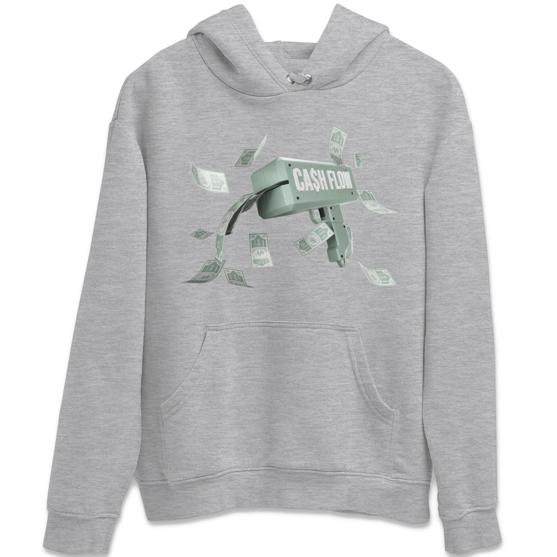 Dunk Mica Green Sneaker Match Tees Cash Flow Sneaker Tees Dunk Low Mica Green Sneaker Release Tees Unisex Shirts Heather Grey 2
