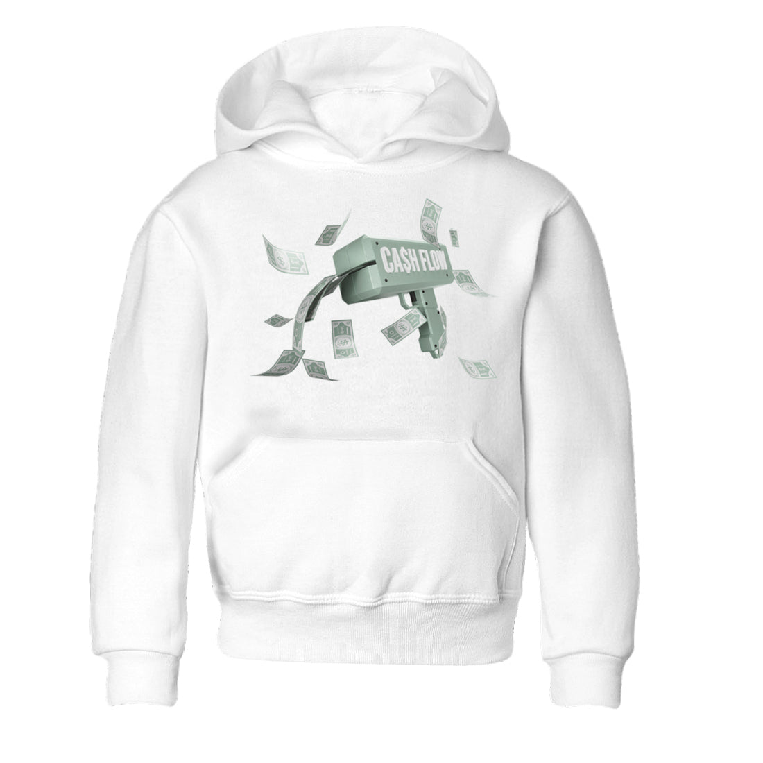 Dunk Mica Green Sneaker Match Tees Cash Flow Sneaker Tees Dunk Low Mica Green Sneaker Release Tees Kids Shirts White 2