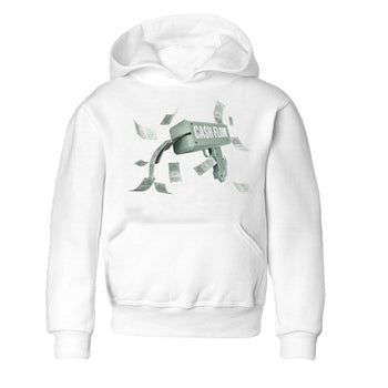 Dunk Mica Green Sneaker Match Tees Cash Flow Sneaker Tees Dunk Low Mica Green Sneaker Release Tees Kids Shirts White 2