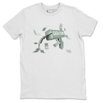 Dunk Mica Green Sneaker Match Tees Cash Flow Sneaker Tees Dunk Low Mica Green Sneaker Release Tees Unisex Shirts White 2