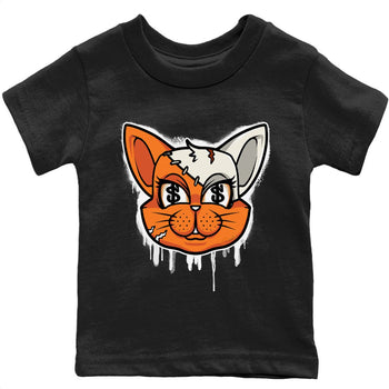 Jordan 1 Starfish Sneaker Match Tees Cat Face Sneaker Tees Jordan 1 Starfish Sneaker Release Tees Kids Shirts