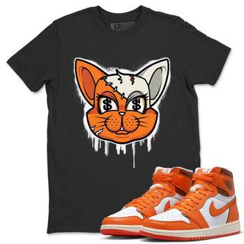 Jordan 1 Starfish Sneaker Match Tees Cat Face Sneaker Tees Jordan 1 Starfish Sneaker Release Tees Unisex Shirts
