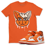 Jordan 1 Starfish Sneaker Match Tees Cat Face Sneaker Tees Jordan 1 Starfish Sneaker Release Tees Unisex Shirts