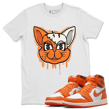 Jordan 1 Starfish Sneaker Match Tees Cat Face Sneaker Tees Jordan 1 Starfish Sneaker Release Tees Unisex Shirts