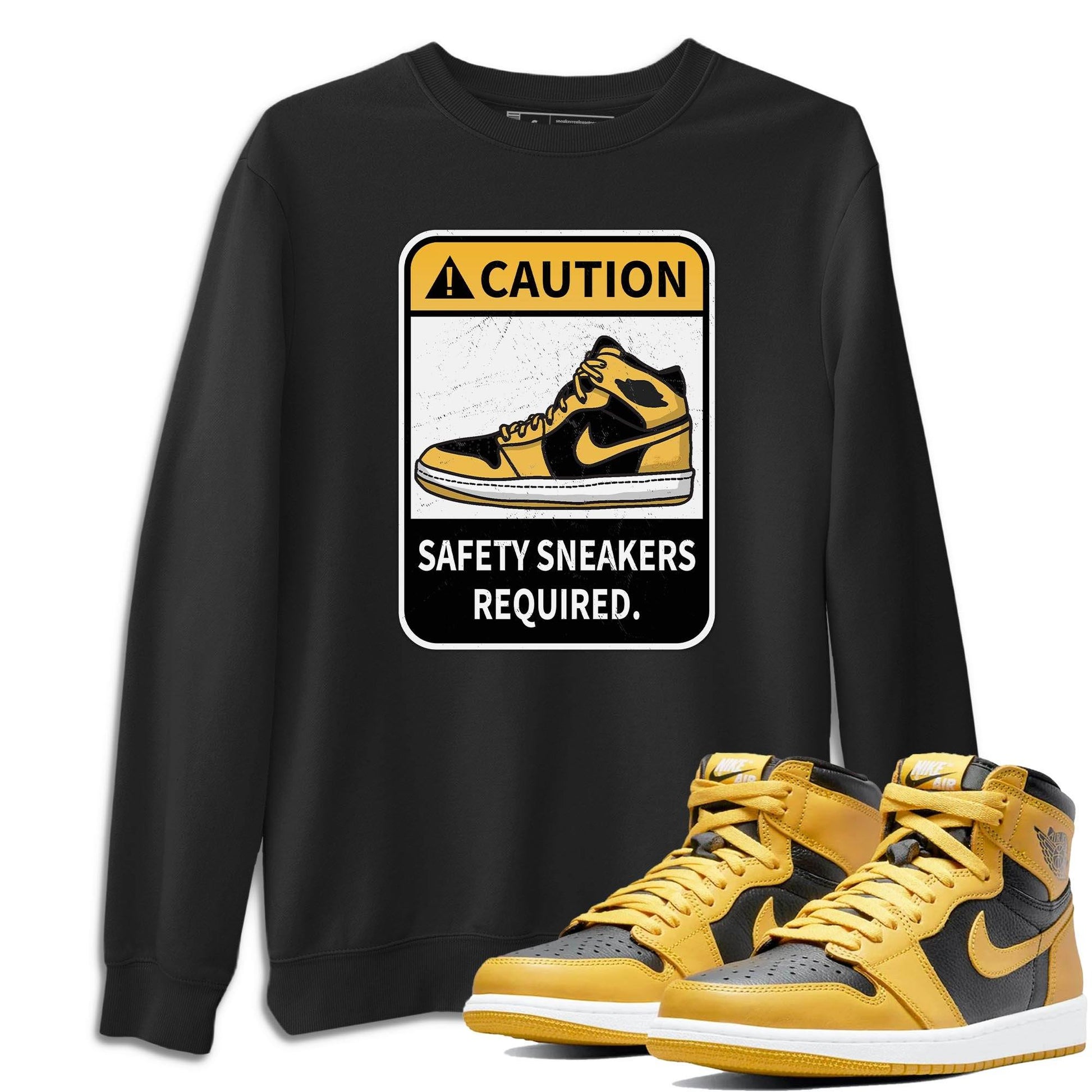 Jordan 1 Pollen Sneaker Match Tees Caution Sneaker Tees Jordan 1 Pollen Sneaker Release Tees Unisex Shirts