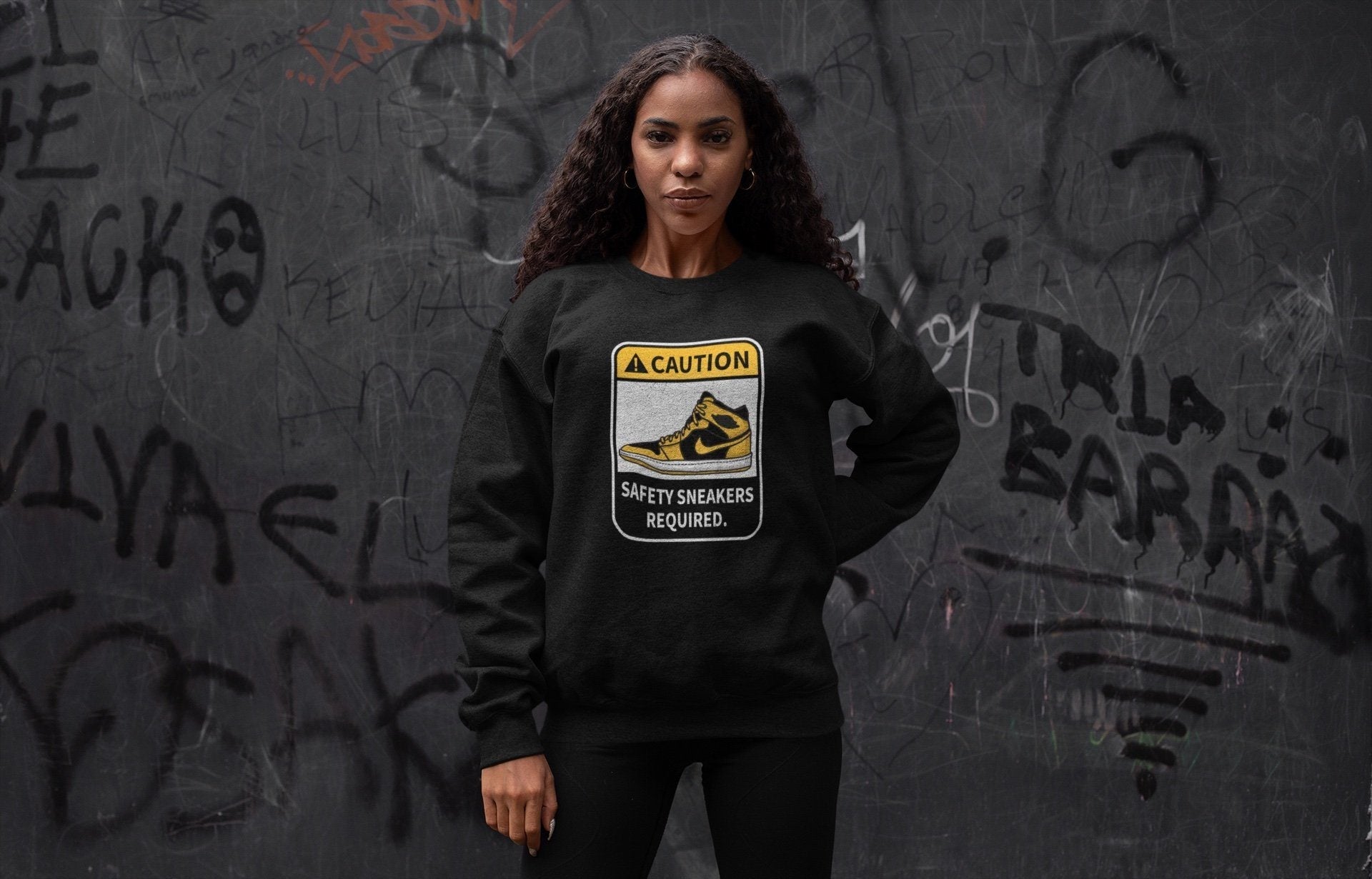 Jordan 1 Pollen Sneaker Match Tees Caution Sneaker Tees Jordan 1 Pollen Sneaker Release Tees Unisex Shirts